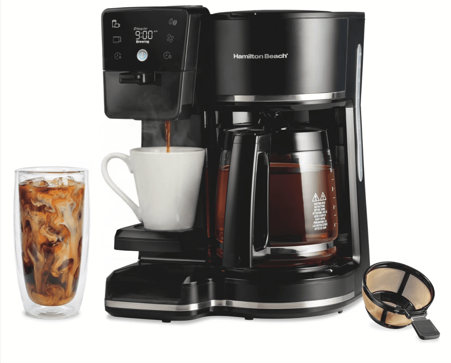 Save 28% on Hamilton Beach 2-Way Coffee Maker