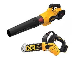 DeWalt Cordless Leaf Blower - Powerful 600 CFM, Battery & Charger Included