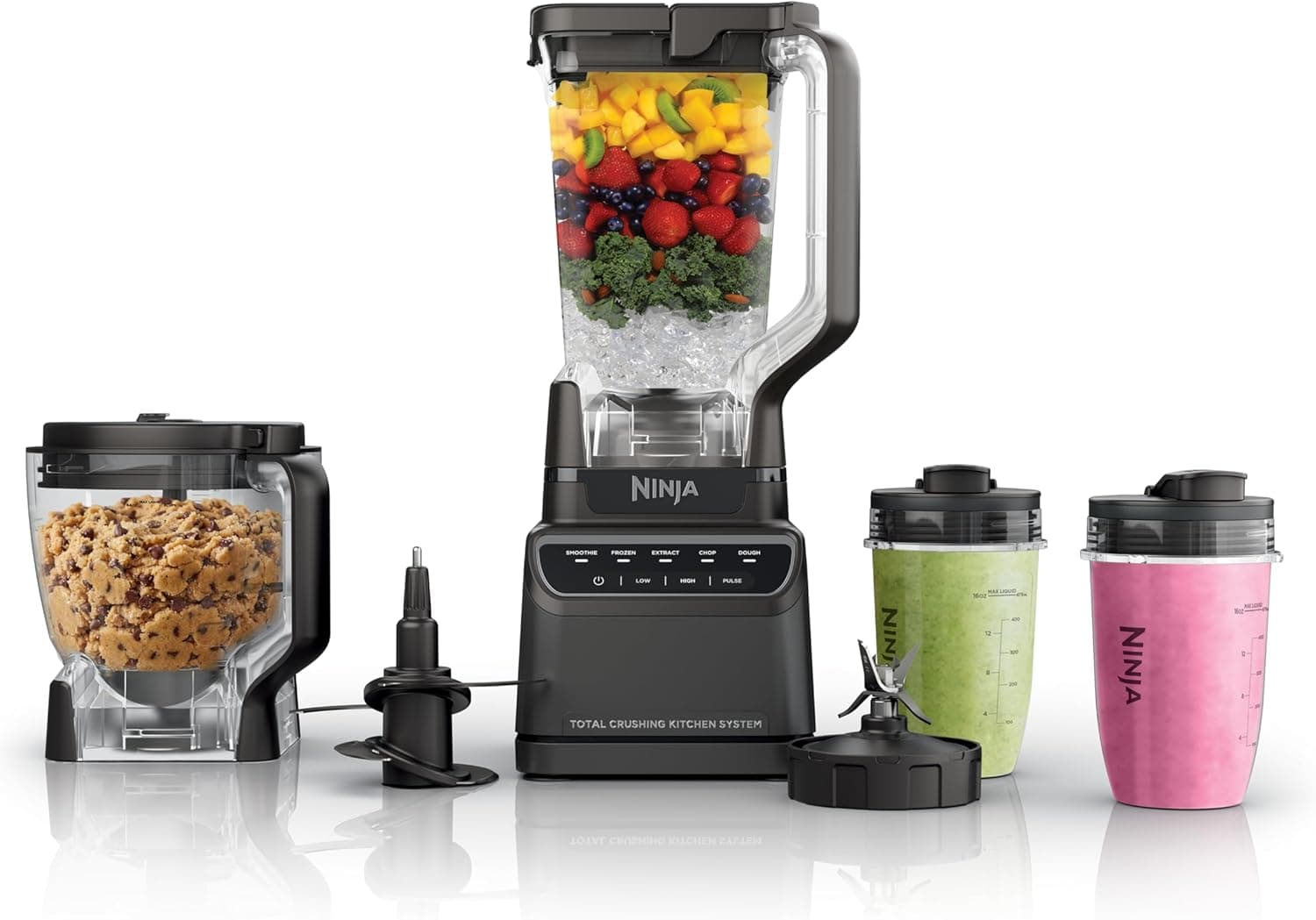 Ninja's All-in-One Kitchen System for Smoothies, Frozen Drinks, and More