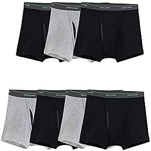 Stock Up on Fruit of the Loom Boxer Briefs from $15.50