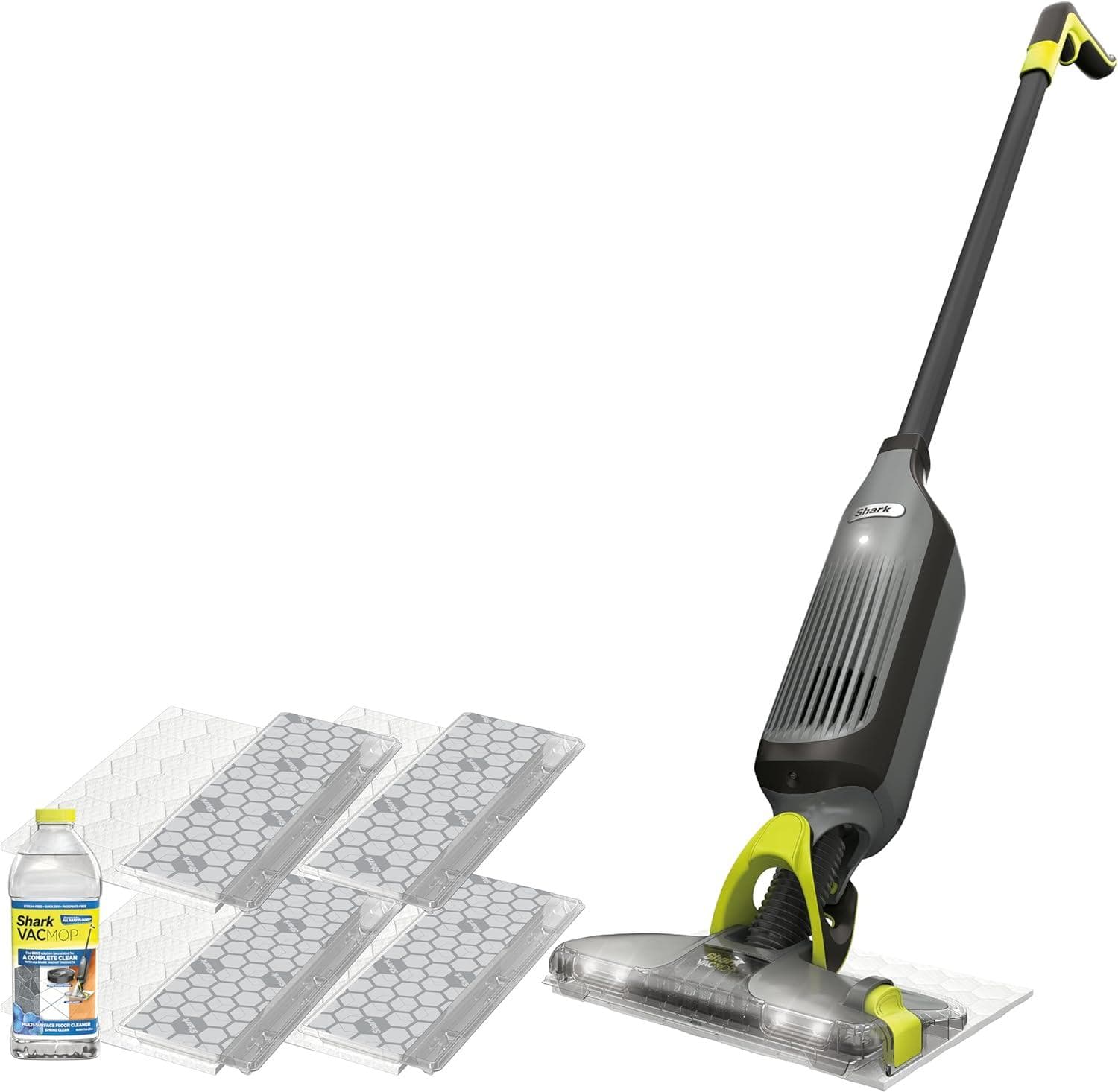 Shark VACMOP Pro Cordless Hard Floor Vacuum Mop w/ 4 Pads, 12oz Solution Amazon
