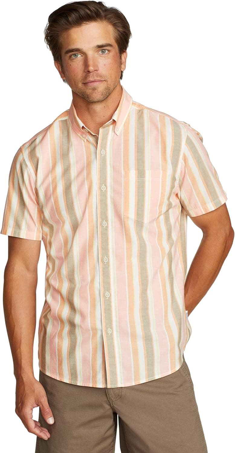 75% Off Eddie Bauer Men's Short Sleeve Baja Shirt