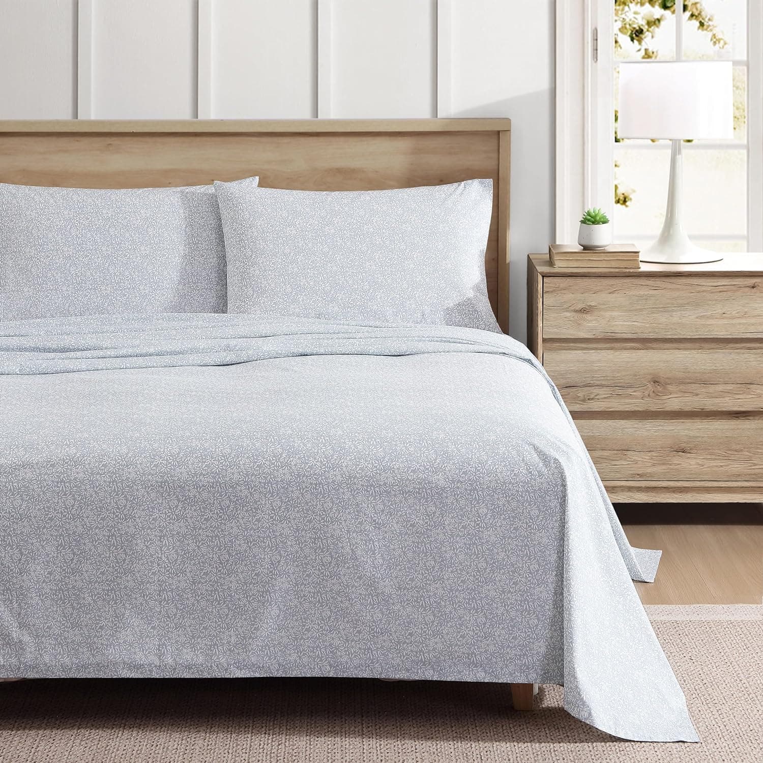 Refresh Your Bedding with Eddie Bauer's Cotton Percale Set
