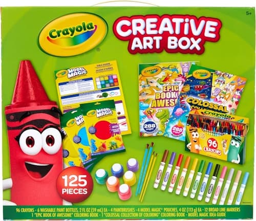 Crayola 125pc Creative Art Box