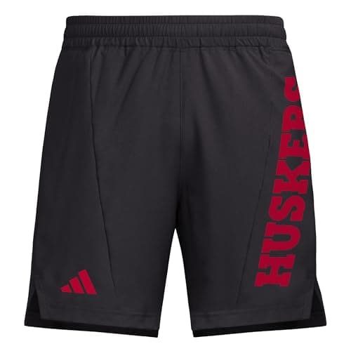adidas University of Nebraska Woven Shorts - Men's