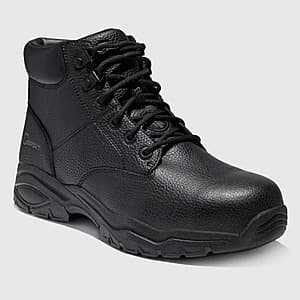 Sturdy Skechers Steel Toe Work Boots - Limited Sizes at $23.25