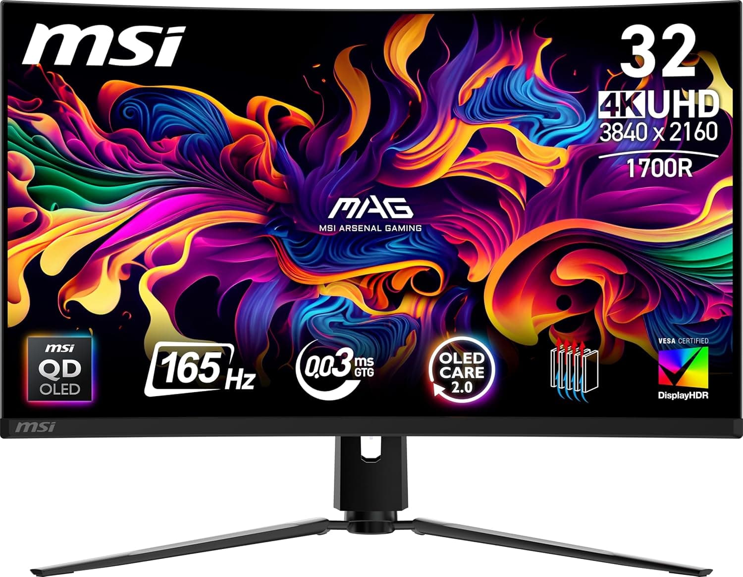 Stunning 32-inch MSI QD-OLED Monitor with 165Hz Refresh