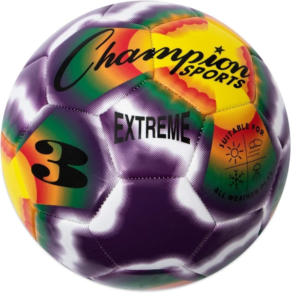 Save 45% on Champion Sports Extreme Tie Dye Soccer Ball