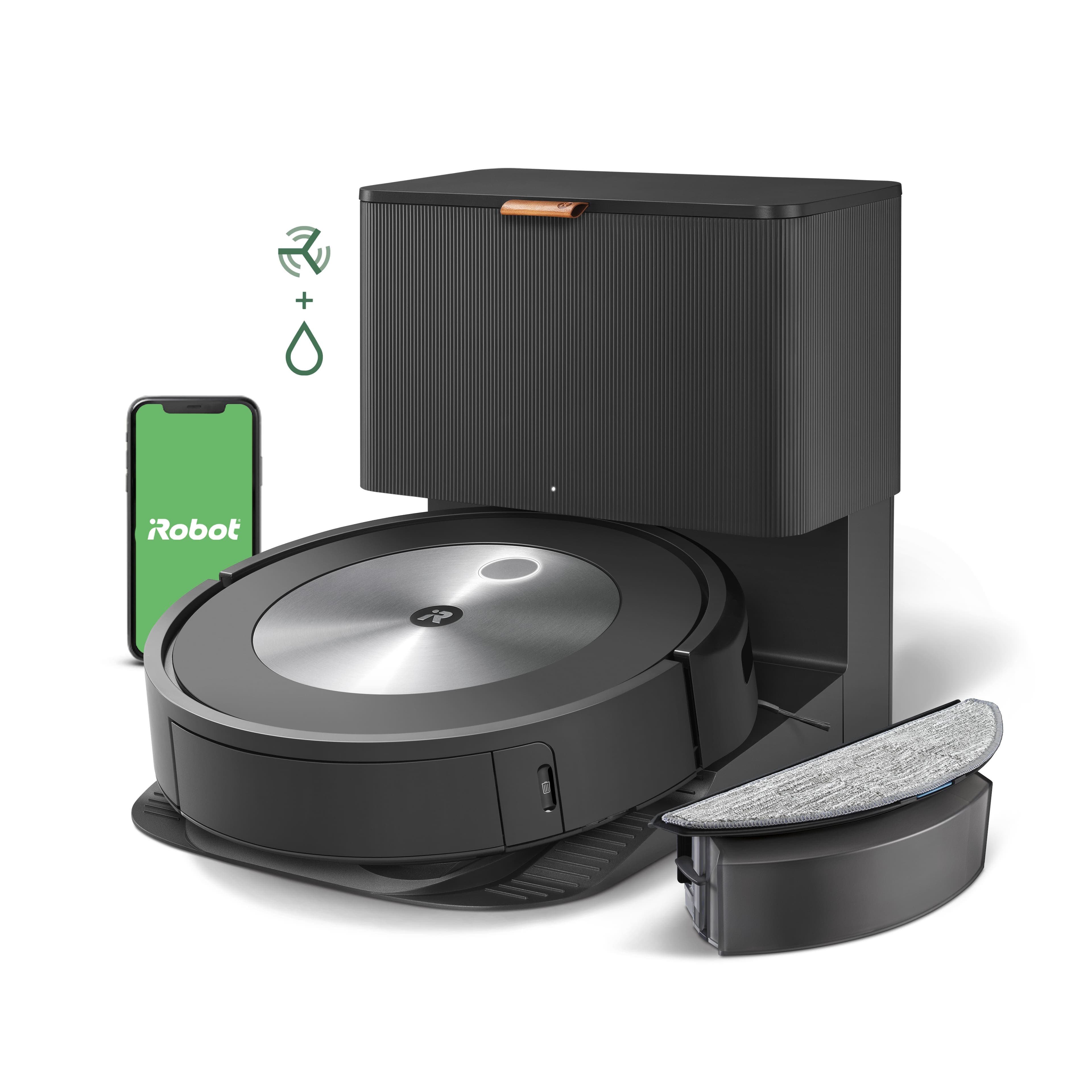iRobot - Roomba Combo j5+ Self-Emptying Vacuum and Mop - Graphite