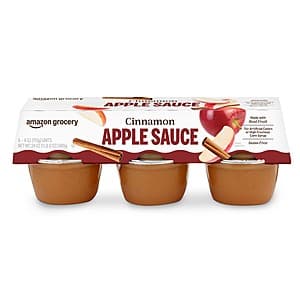 Amazon Grocery Cinnamon Apple Sauce - 6 Pack