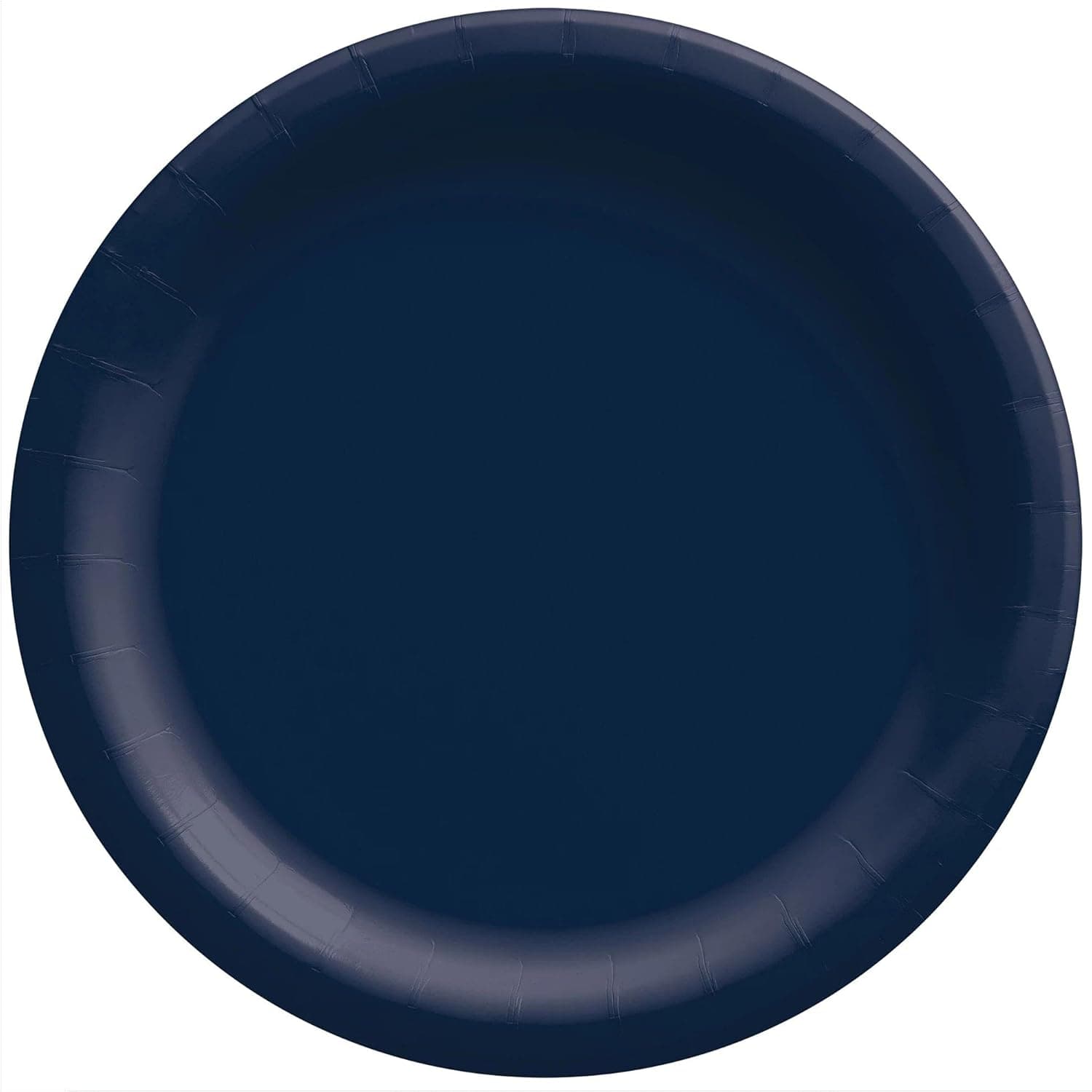 Navy Blue Paper Plates for Parties & Picnics