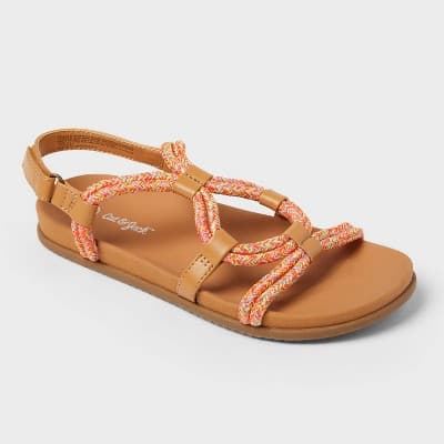 Kids' Paulie Footbed Sandals - Cat & Jack™ Multicolor 4