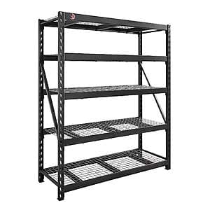 Gorilla Rack 5-Tier Industrial Storage Shelves for Costco Members