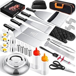 45-Pc Griddle Accessory Kit: Elevate Your Blackstone Cooking
