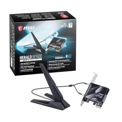Upgrade Your Desktop's WiFi with the MSI Herald Tri-Band PCIe Card