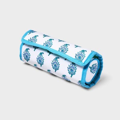 Bouquet Soft Roll Jewelry Case Blue - Roller Rabbit x Target