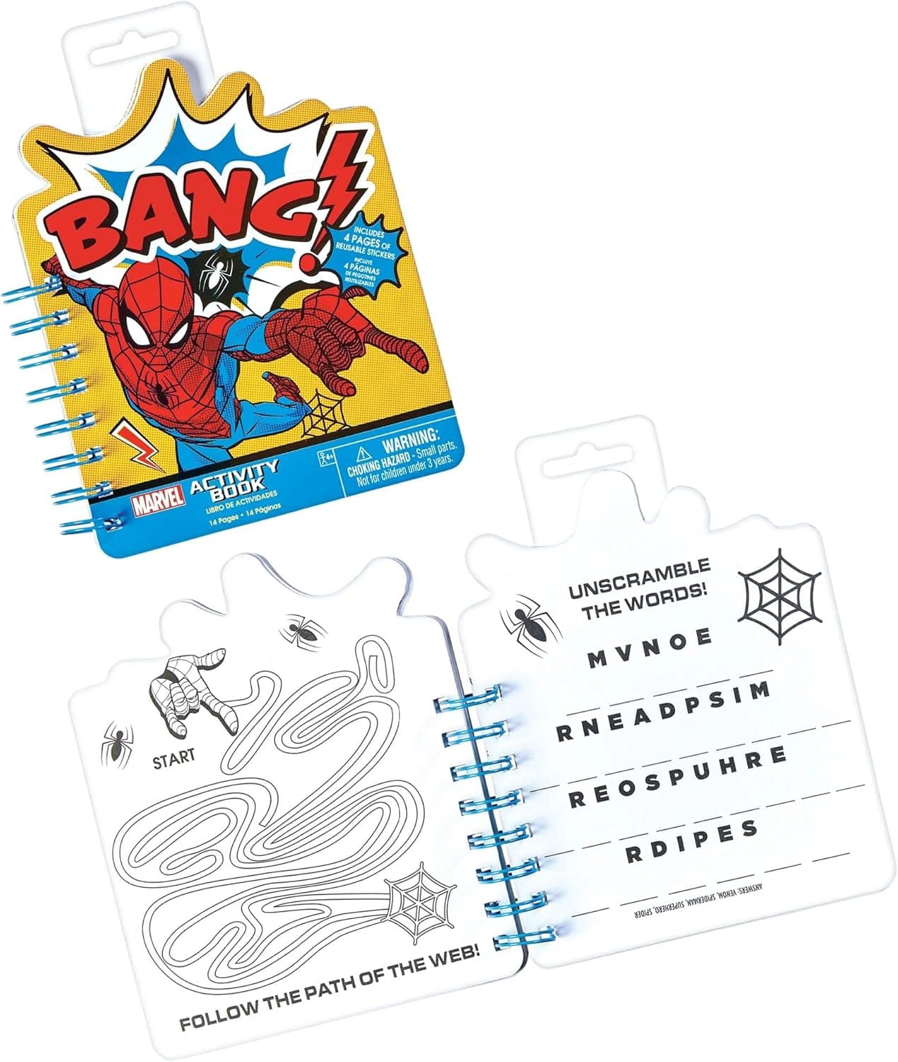 Unleash Your Child's Creativity with Spider-Man Paper Sticker Activity Book