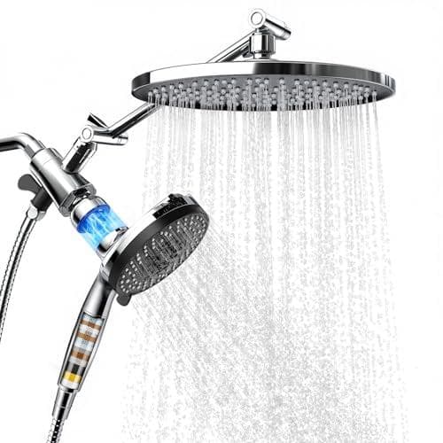 CTBOM 10" Rainfall Shower Head - Luxurious Spa-Like Bathing Experience