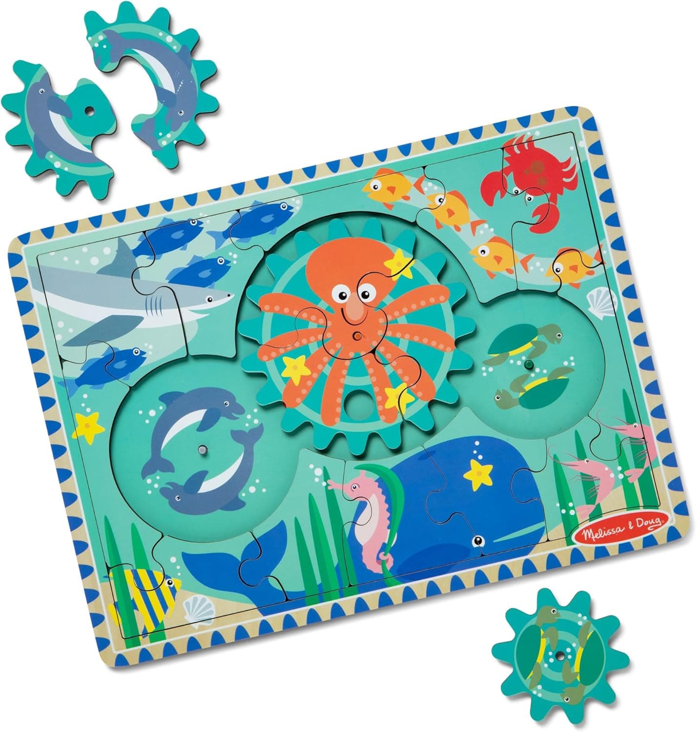 Underwater Puzzle Adventure: Melissa & Doug 18-Piece Wooden Jigsaw