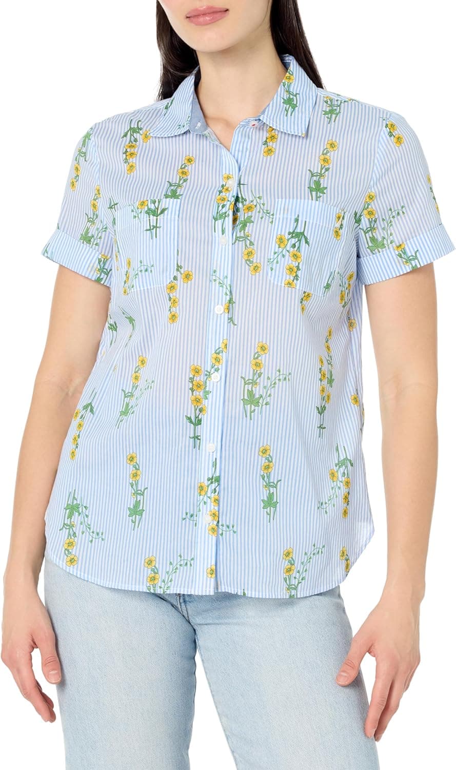 Get a Nautica Women's Floral Daffodil Shirt at 52% Off