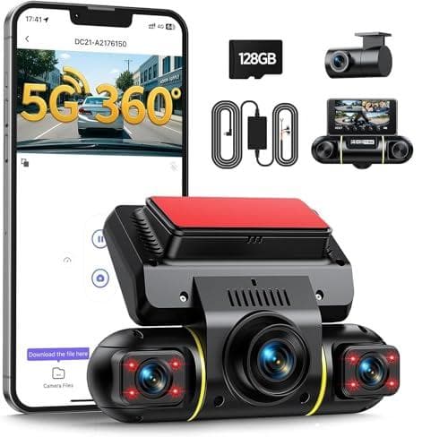 360-Degree 4-Channel Dash Cam for Your Car