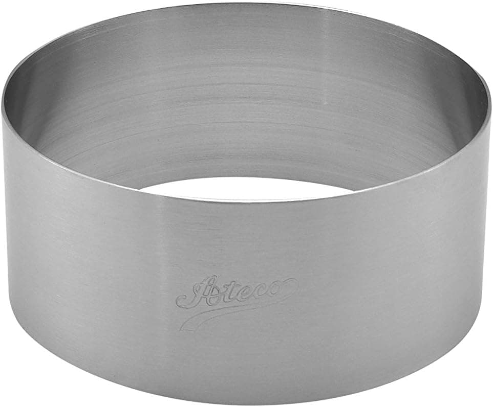 Bake Perfect Cakes with Ateco's Stainless Steel Cake Ring