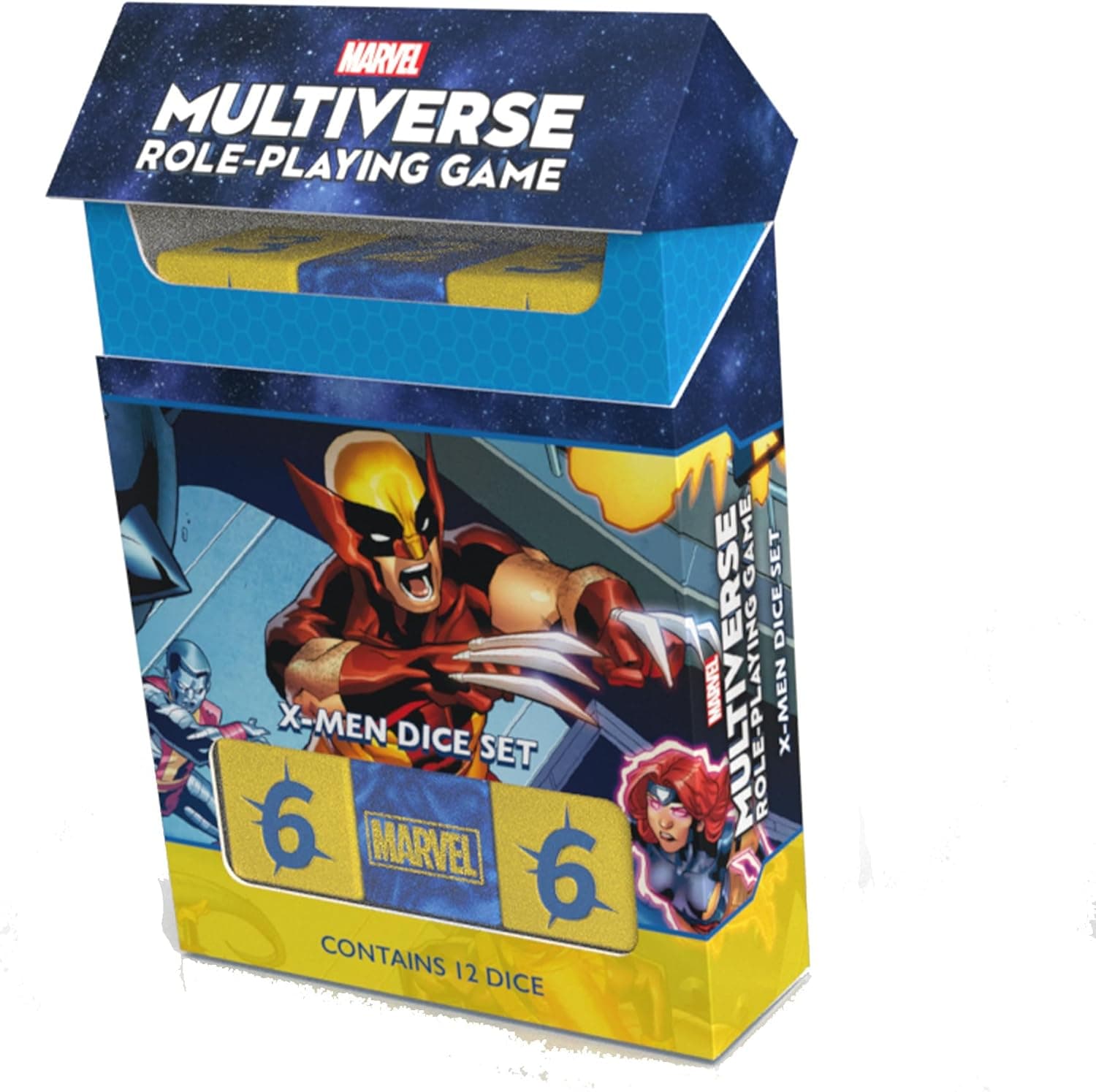 Marvel Multiverse RPG X-Men Dice Set - Immersive Tabletop Gaming