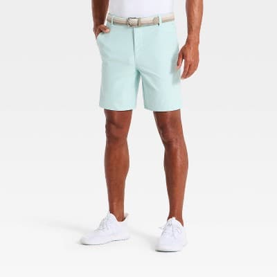 Men's Golf Shorts 8" - All In Motion™ Light Teal Green 40
