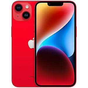 Refurbished iPhone 14 Unlocked Smartphone from $258 with Free Shipping