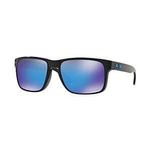 Oakley Holbrook Square Sunglasses (Polished Black/Prizm Sapphire) - $82 + Free Shipping