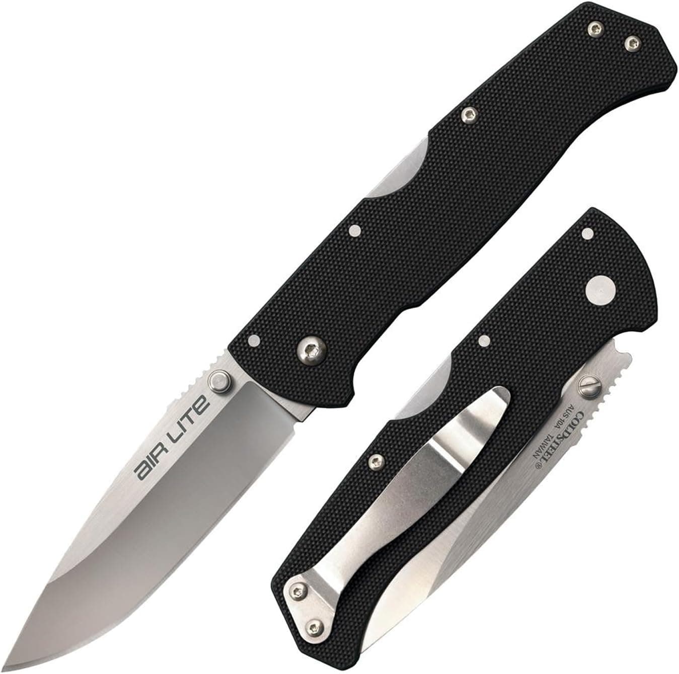 Razor-sharp Cold Steel Folding Knife with Premium Steel Blade