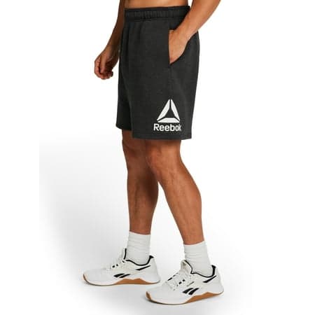 Reebok Men's and Big Men's Logo Fleece Shorts, 7" Inseam, Sizes XS-5XL