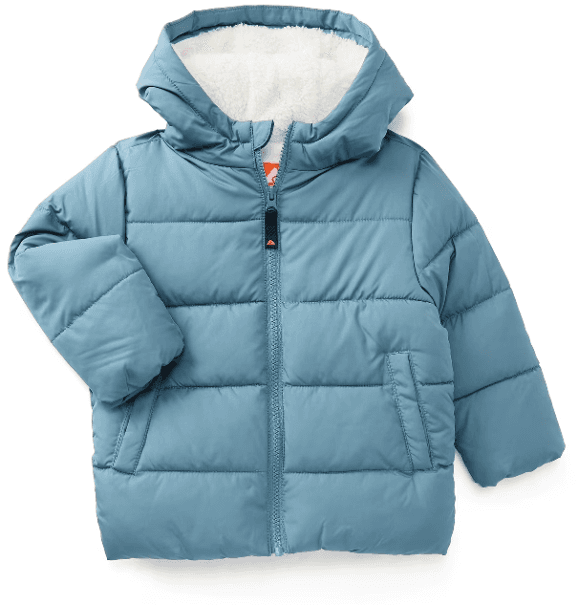 Ozark Trail Baby & Toddler Kids' Heavyweight Puffer Jacket Walmart