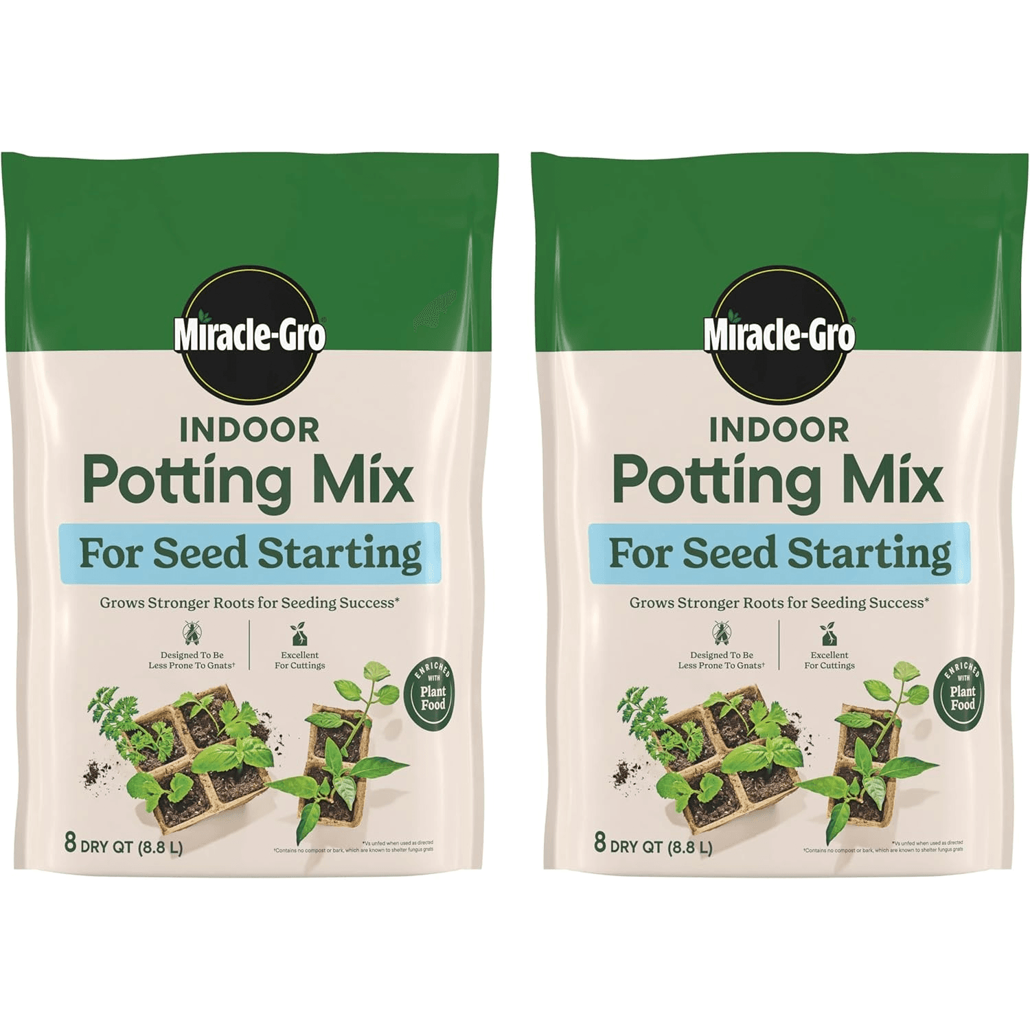 2-Pack Miracle-Gro Potting Mix - $10 Today
