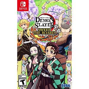 Save $10 on Demon Slayer: Kimetsu no Yaiba for Nintendo Switch
