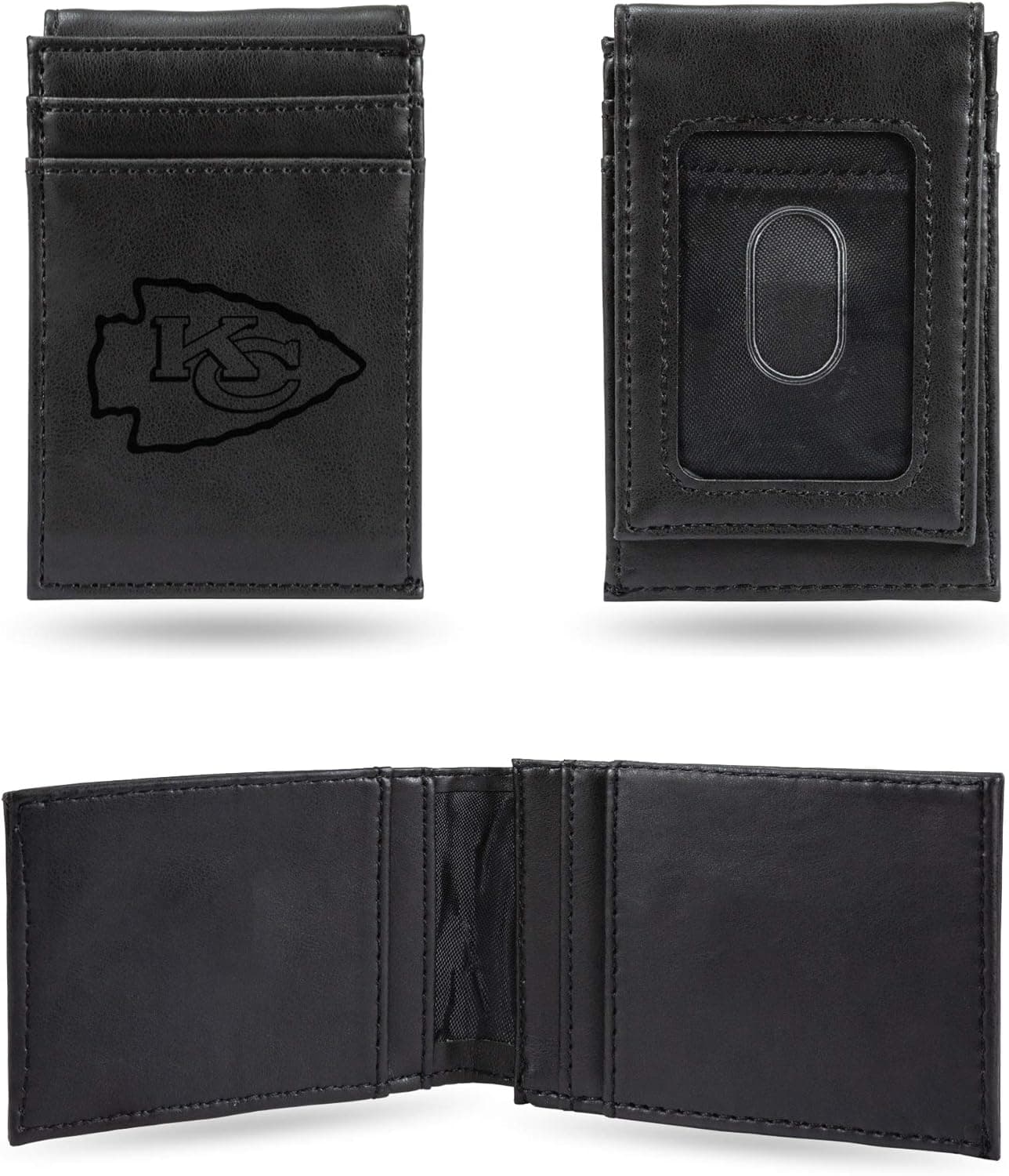 Rico Industries Laser Engraved Chiefs Pocket Wallet