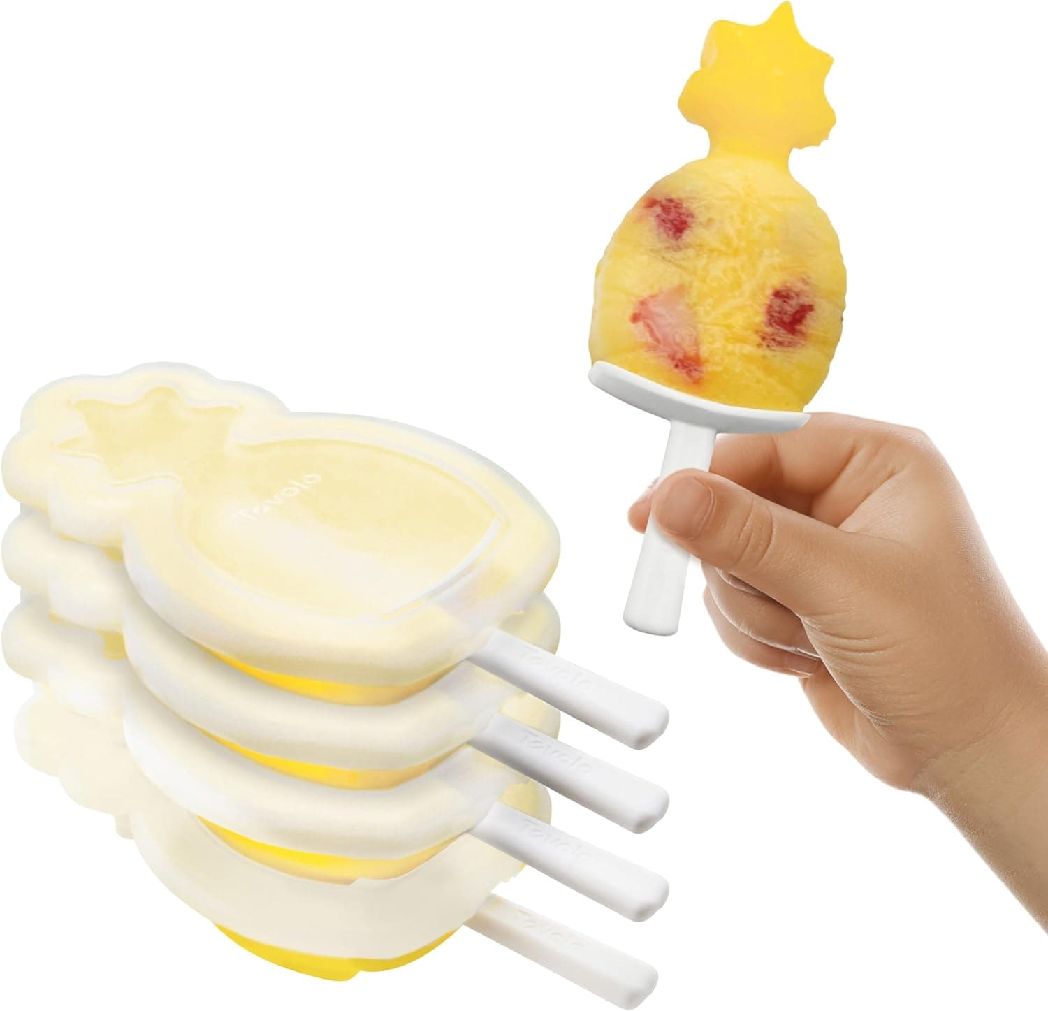 Stackable Pineapple Popsicle Molds - Beat the Heat with Frozen Treats