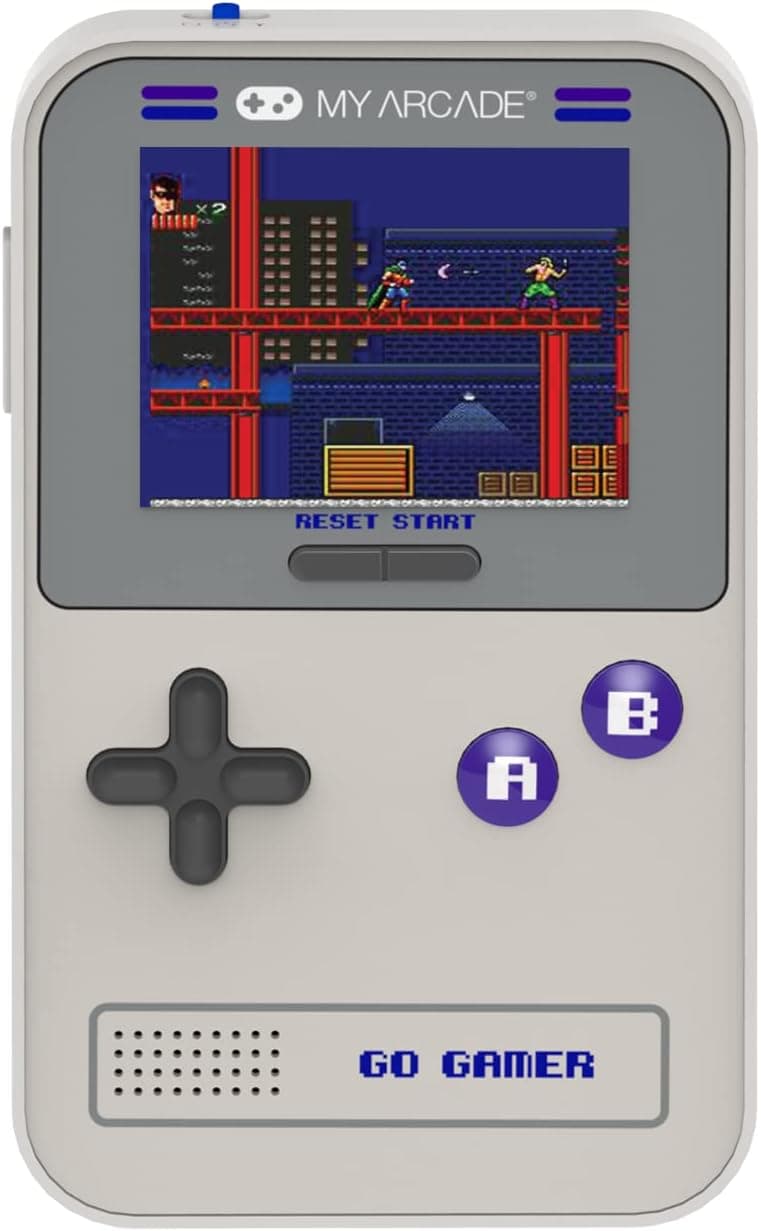Retro Gaming on the Go: My Arcade Go Gamer Classic-Purple