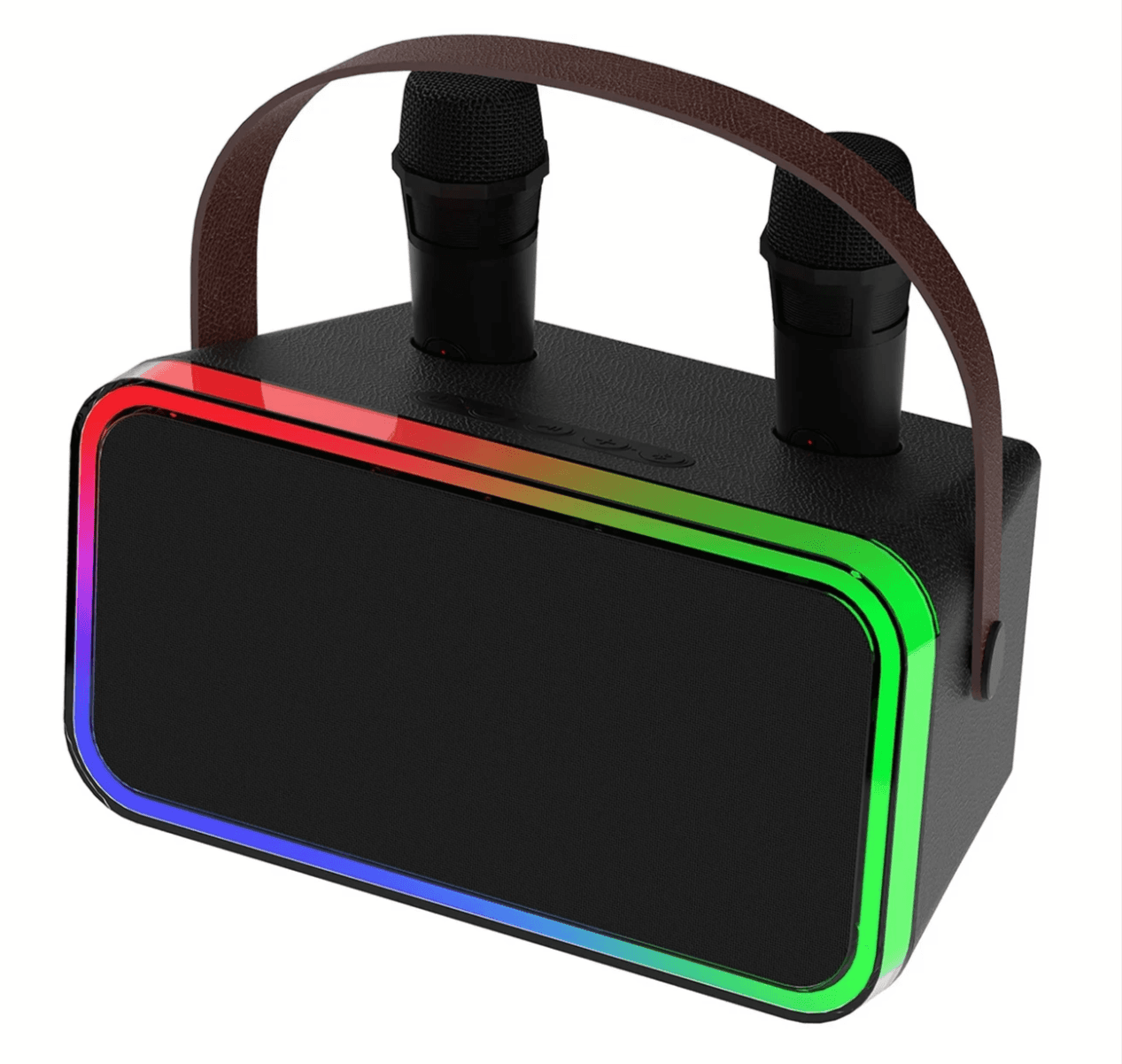 onn. Karaoke Machine with 2 Wireless Microphones (Open Box) eBay