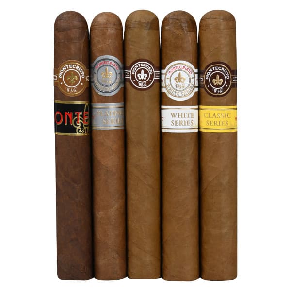 5-Pack Montecristo Cigar Variety for $25