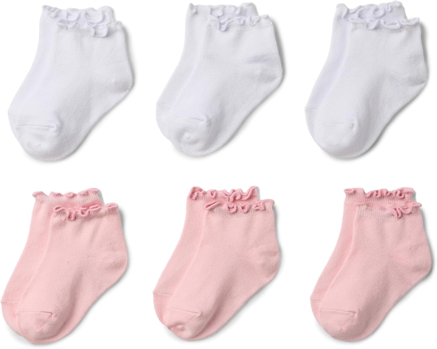 Amazon Essentials Girls' Ankle Socks - 6 Pairs, 50% Off