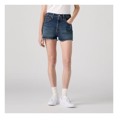 Levi's 501® Original Fit High-Rise Women's Jean Shorts - Personal Pair 24: Heavyweight Denim, Stretch Fabric