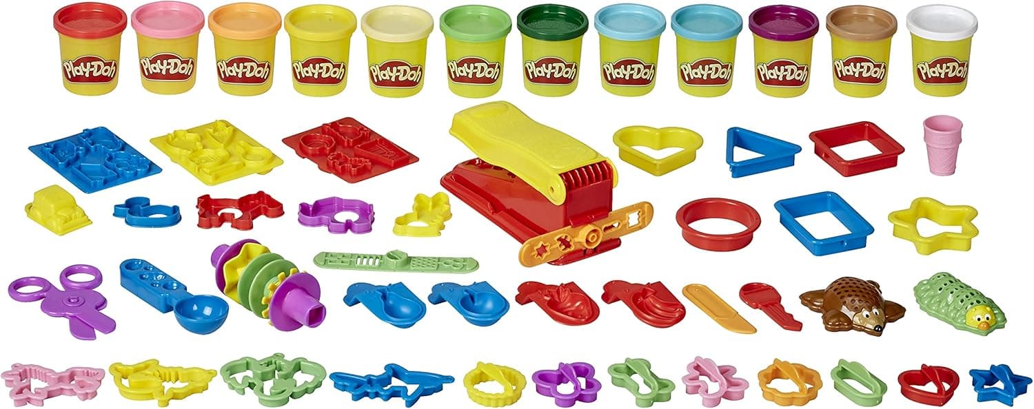 Ultimate Fun with Play-Doh: Multipack Set with 47 Tools & 12 Colors