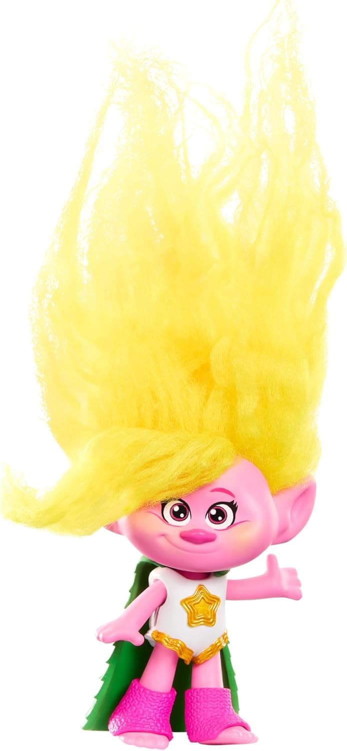 Mattel Trolls Viva Small Doll with Plush Hair