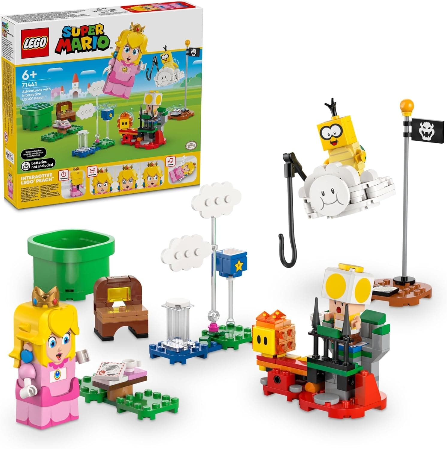 Embark on a LEGO Super Mario Adventure with Peach Princess