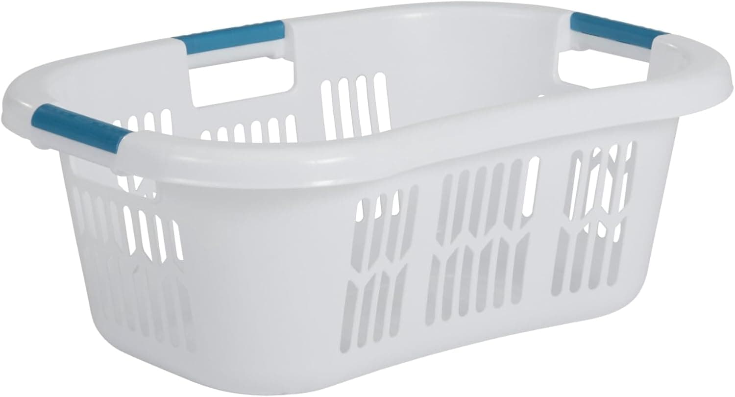 Rubbermaid Large Stackable Laundry Basket - 1.5 Bushel Storage