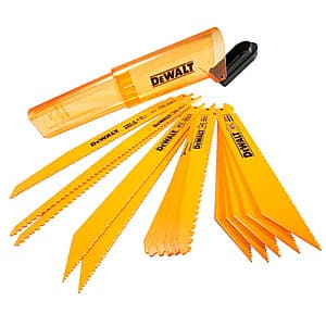DeWALT ToughCase Bi-metal Reciprocating Saw Blades - 16 Pack