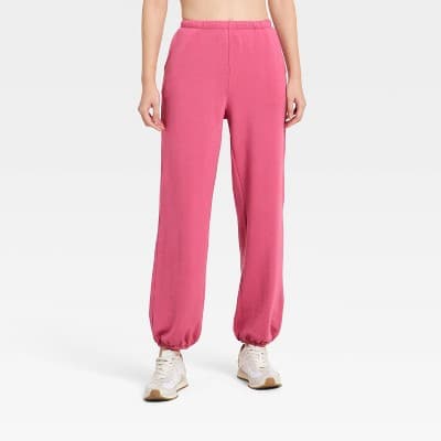 Women's Modal Jogger Sweatpants - All In Motion™ Pink XXL