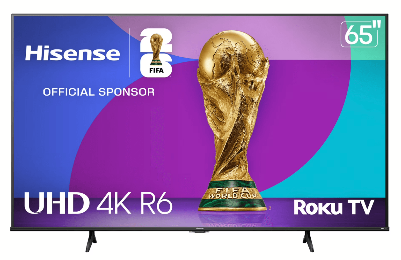 Hisense 65" 4K Smart TV: Roku-Powered Entertainment