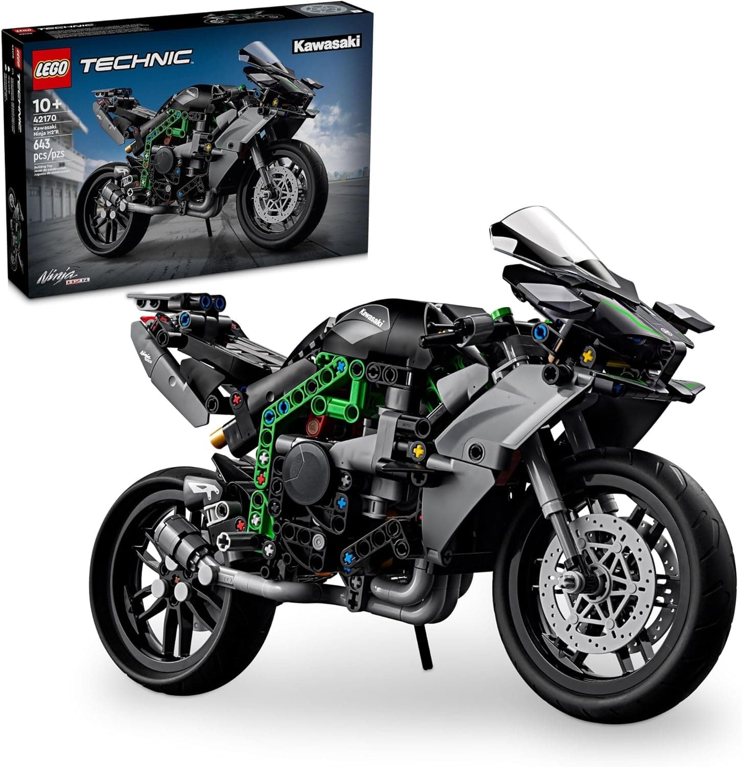 Unleash Your Inner Engineer with the LEGO Technic Kawasaki Ninja H2R Motorcycle